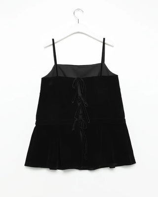 Ribbon Sleeveless Bustier