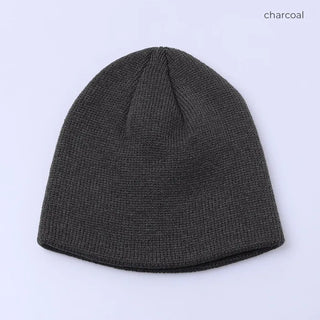 Ribbed Short Beanie