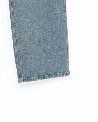 Semi-straight denim pants
