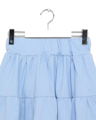 Mini tiered skirt