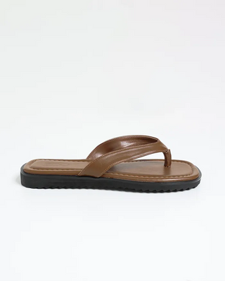 Square stitch sandals