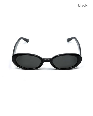 Slim oval sunglasses