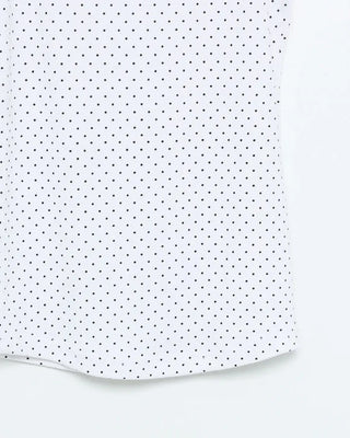 Round neck polka dot sleeveless top
