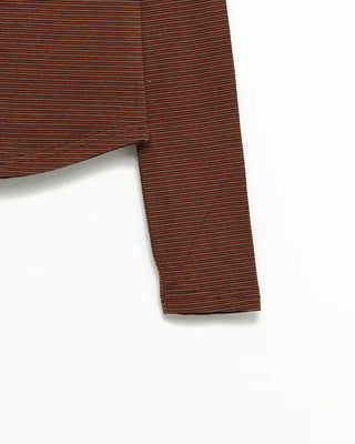 Asymmetrical Shoulder Double Border Long Cut and Sew