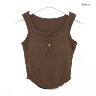 Camisole with ribbed cups