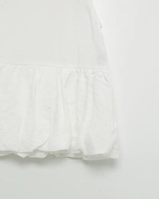 Sleeveless balloon blouse