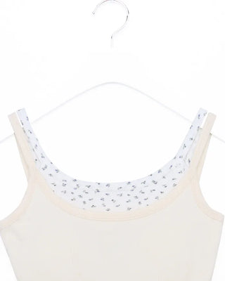 Flower Lace Layered Sleeveless