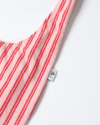 Striped Terry Shoulder Bag