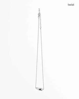 Surgical Steel Mini Bar Necklace