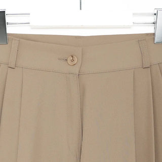 Pintuck wide slacks