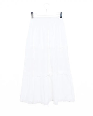 Lace long skirt