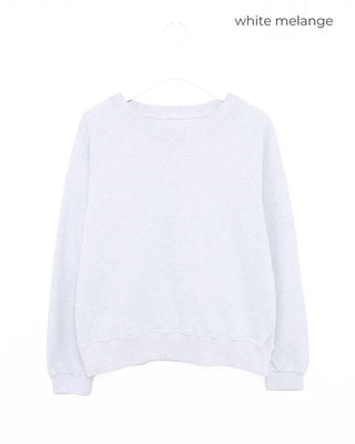 Stitched raglan sweatshirt