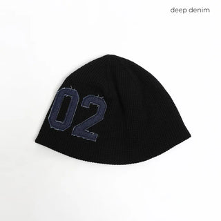 Numbered Short Beanie