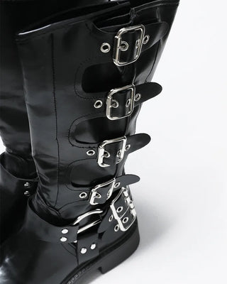 Buckle Point Long Boots