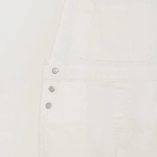 Cotton wide overalls