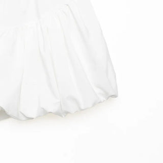Pumpkin balloon fitted mini skirt