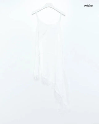 Satin lace camisole dress