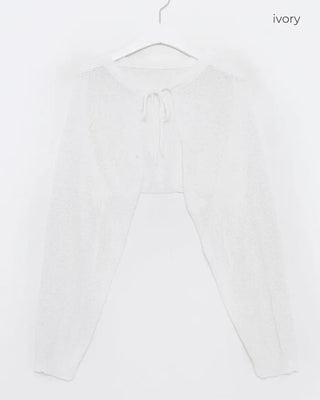 Strappy Bolero Cardigan