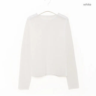 Layered sheer t-shirt