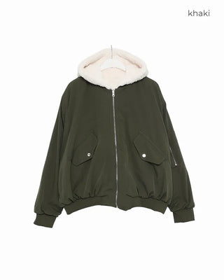 Reversible fur jacket