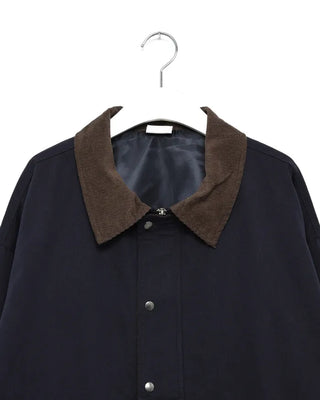 Corduroy Collar Work Jacket