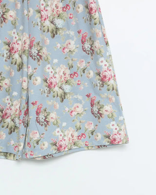 Flower pattern Bermuda shorts
