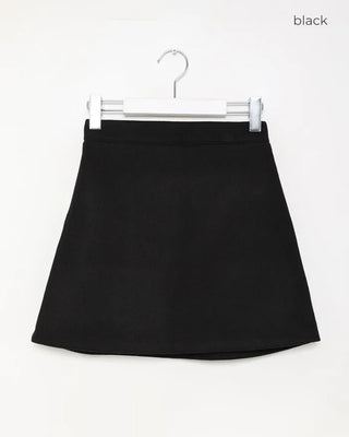 A-line mini skirt