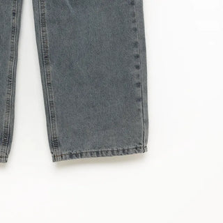 Vintage slit denim pants
