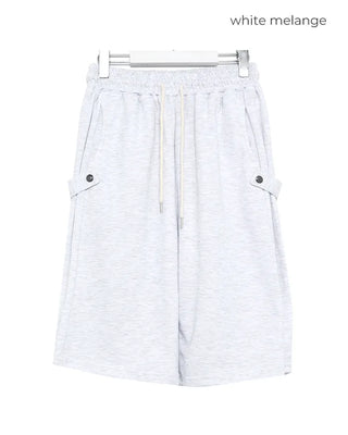 Adjustable Flare Bermuda Sweatpants