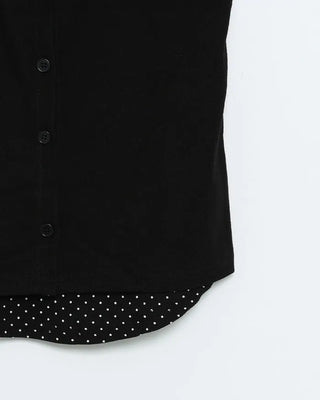 Dot Layered Half Cardigan