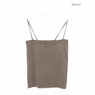 Square camisole with built-in cups