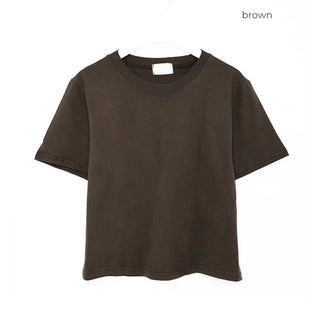 Colorful basic short-sleeved T-shirt