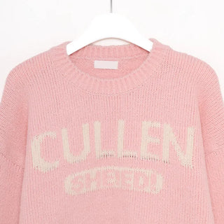 Lettering Point Knit
