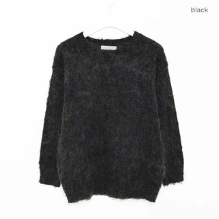Melange Round Neck Knit