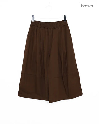 Oversized Banded Bermuda Pants