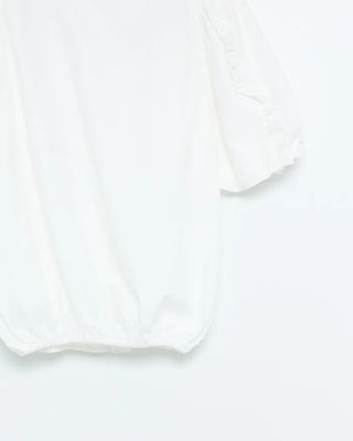 Shoulder ruffle frill blouse