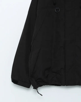 Hooded windbreaker