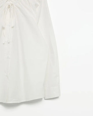 Shirred Ribbon Blouse