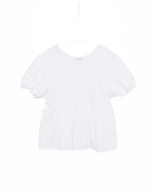 Puff Ribbon Blouse