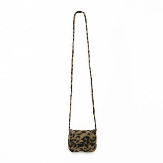 Leopard print mini crossbody bag