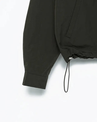 Zip-fly nylon jacket