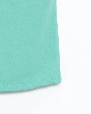 Unique Polo Neck Short Sleeve T-Shirt
