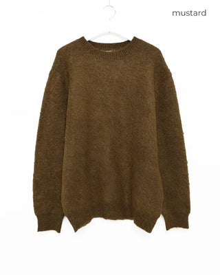Angora Crew Neck Knit