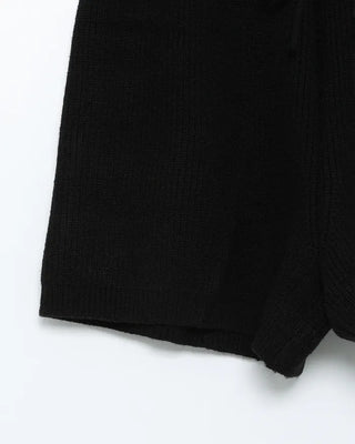 Banding knit shorts