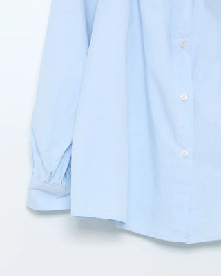Frilled off-shoulder blouse