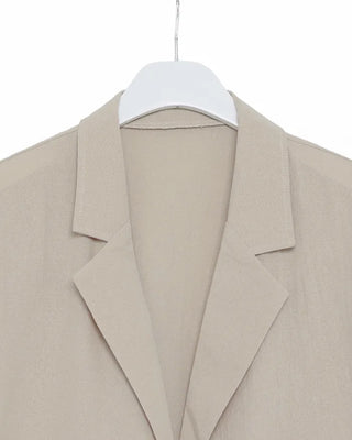 Linen Oversized Half Jacket