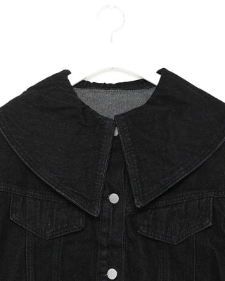 Big Collar Denim Jacket