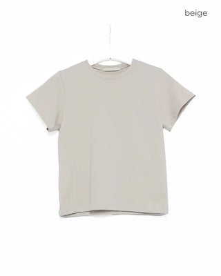 Basic slim-fit cotton T-shirt