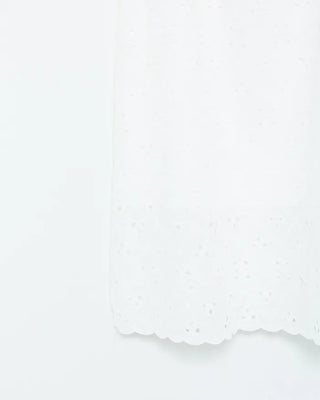 Perforated lace dress