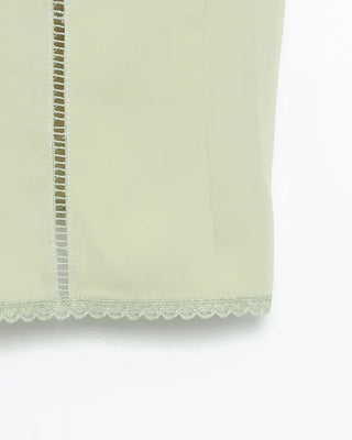 Vintage floral embroidered camisole